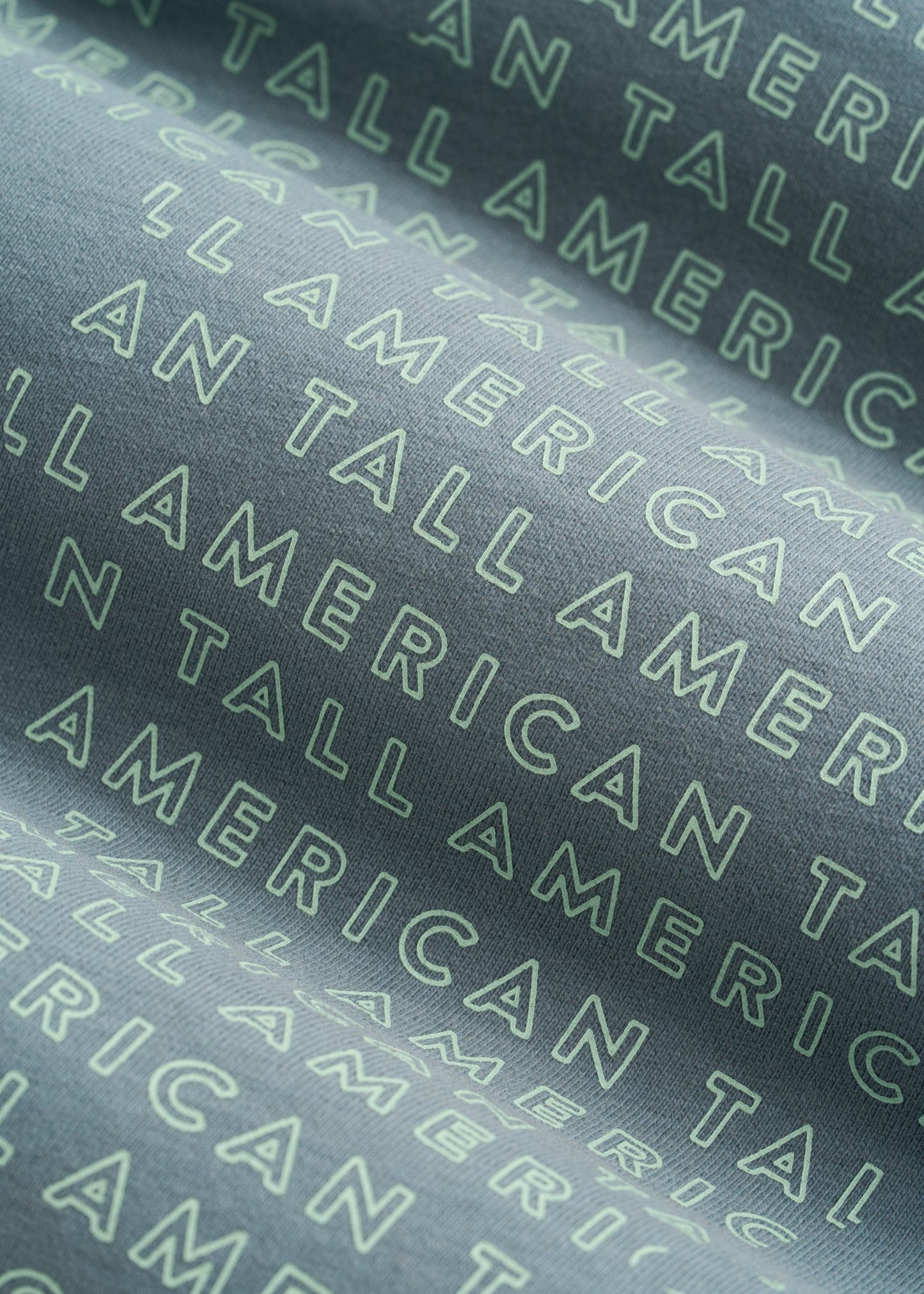 American Tall Men Giraffe Graphic Tee for Tall Men in Trooper