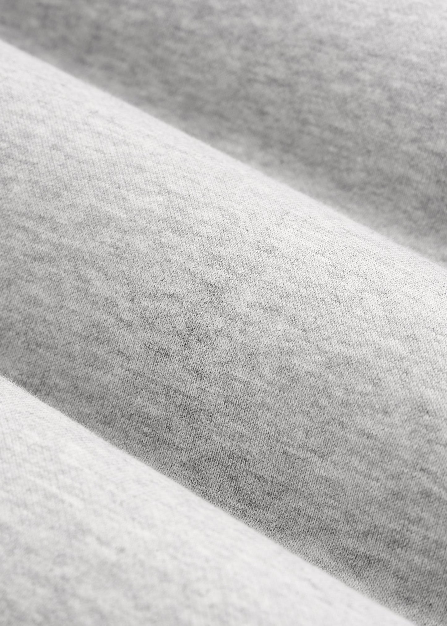 American Tall Men Wearever Fleece Collared Sweatshirt for Tall Men in Grey Mix