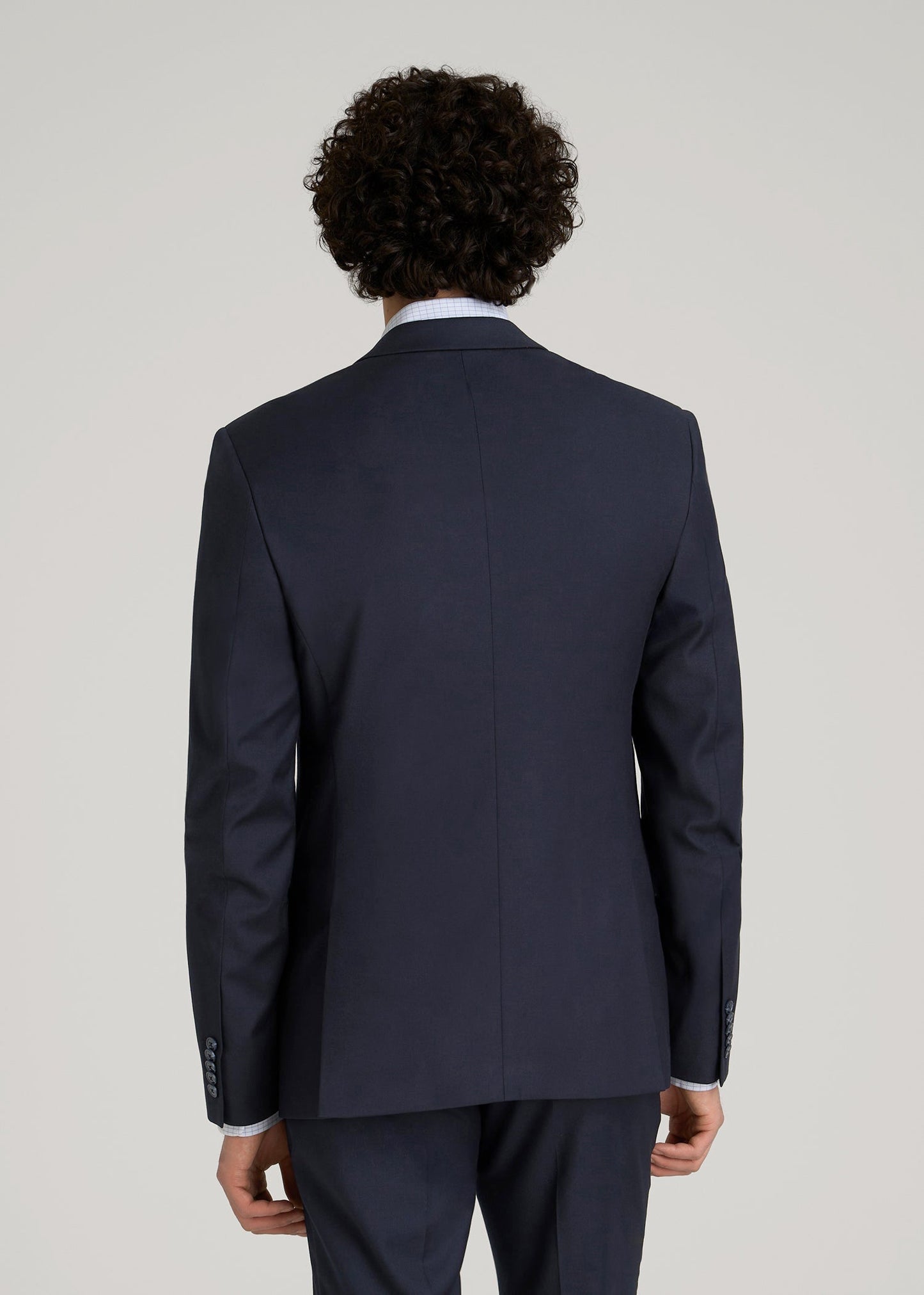 American Tall Men Suit Jacket for Tall Men in True Navy
