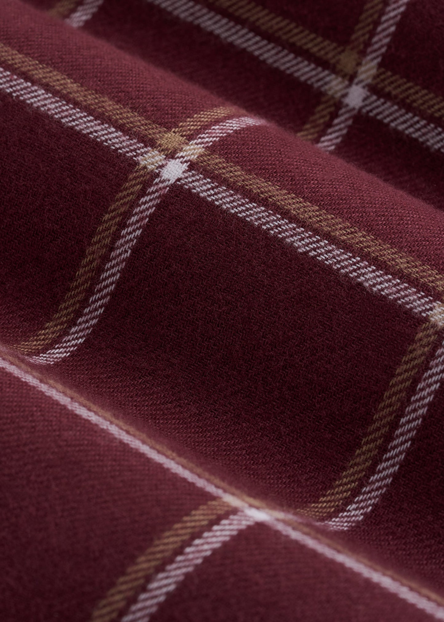 American Tall Men Flannel Pajama Pants for Tall Men in Wine Windowpane