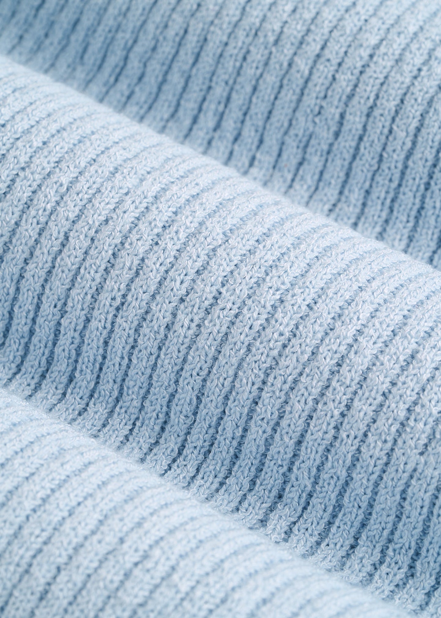 American Tall Women Boucle Knit Tank for Tall Women in Ice Blue