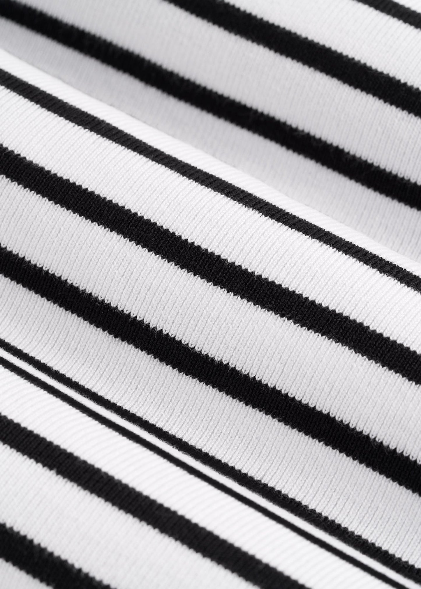 American Tall Women Sleeveless Knit Top for Tall Women in Bold Black Stripe