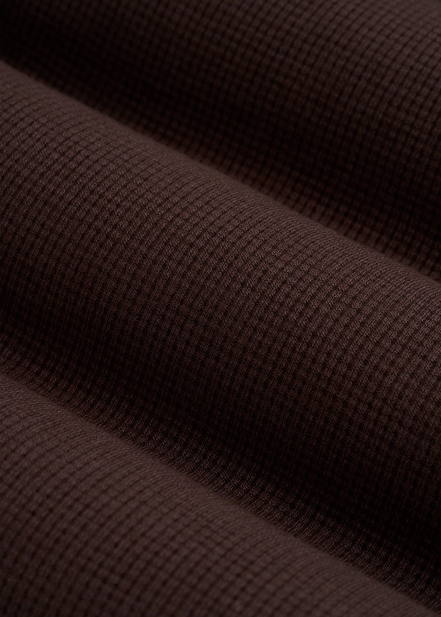American Tall Women Open-Bottom Waffle Lounge Pants for Tall Women in Espresso