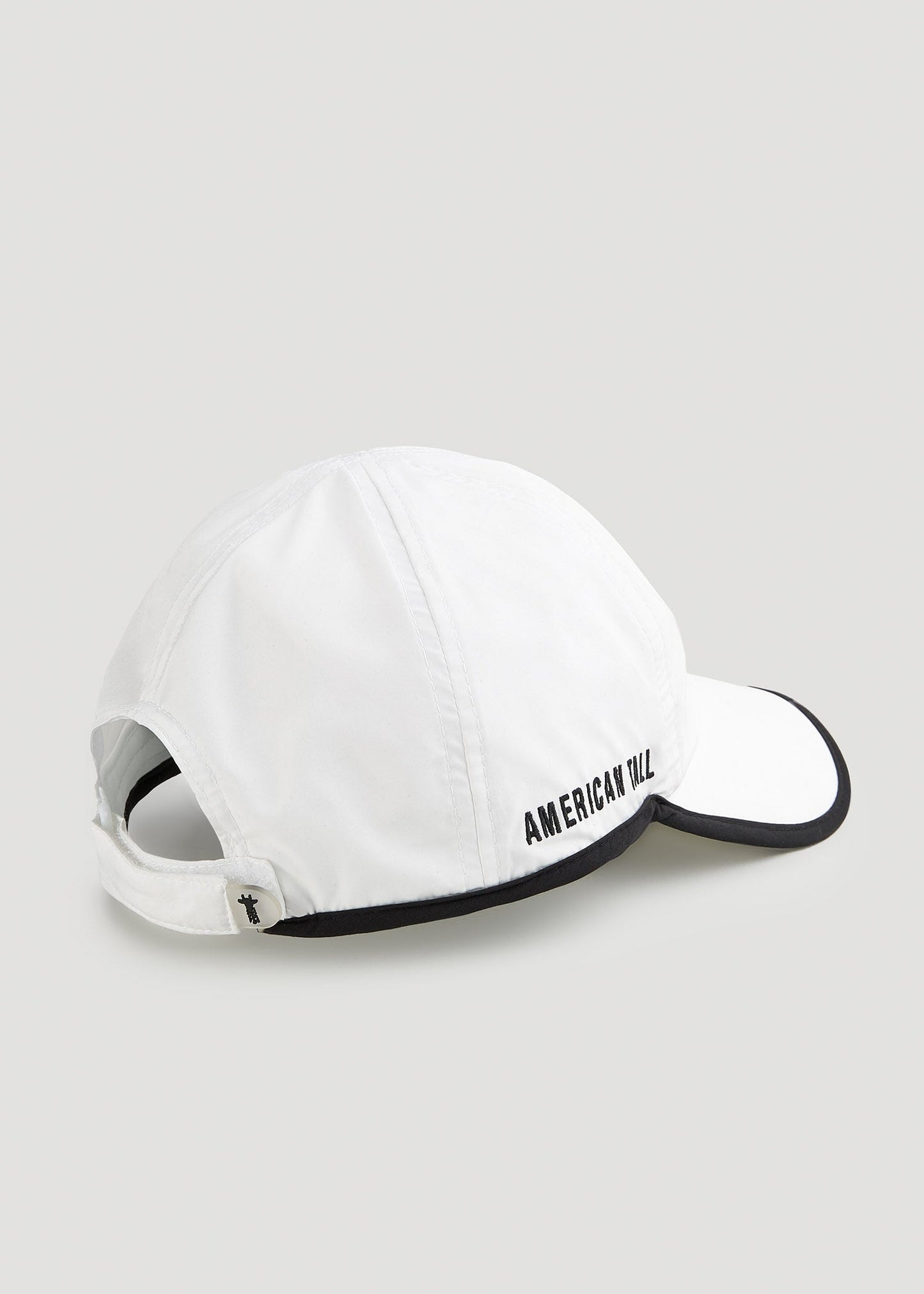 American Tall Women|Men Lightweight Performance Hat in Bright White