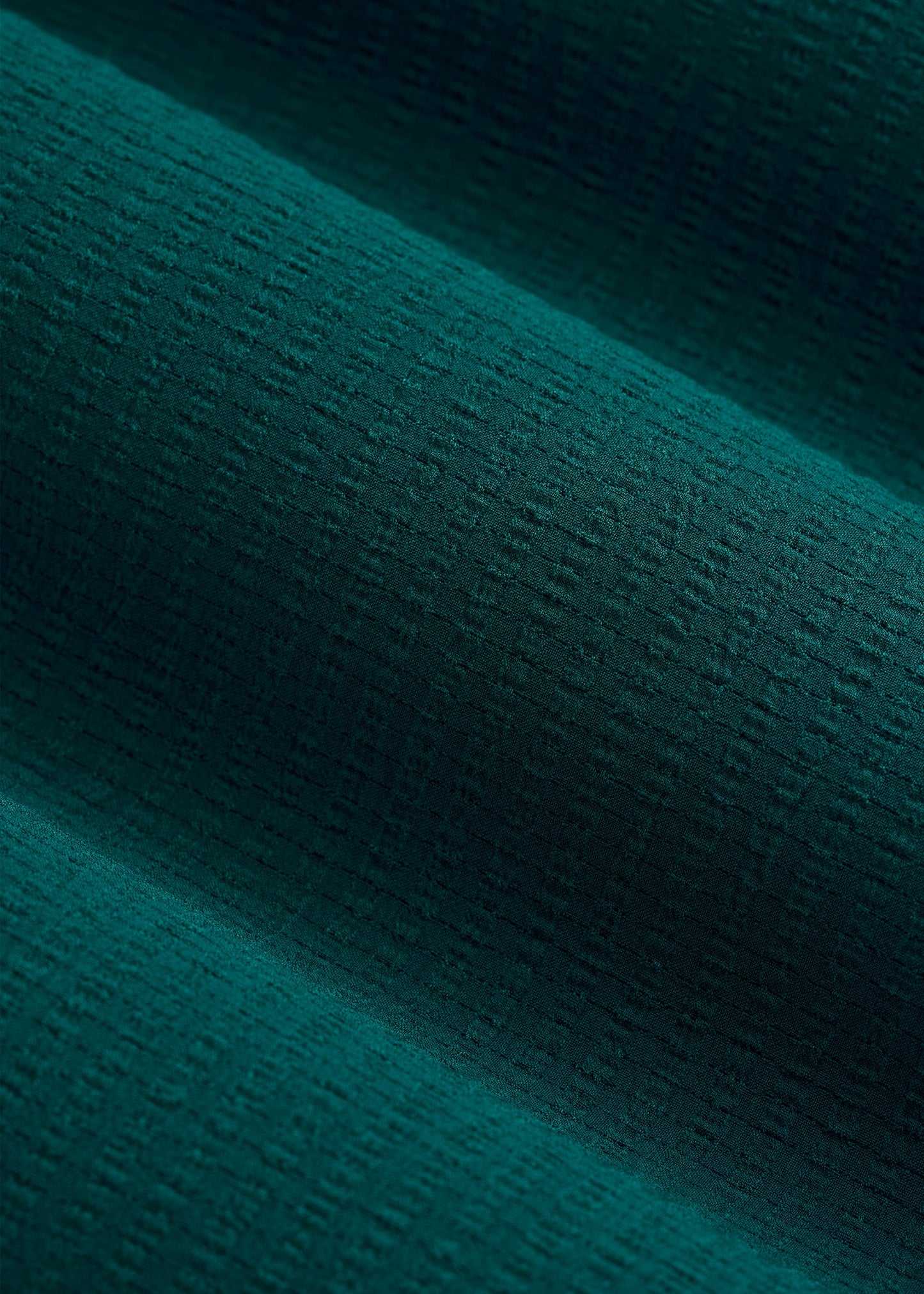 American Tall Men Coastal Perforated Button shirt for Tall Men in Deep Teal