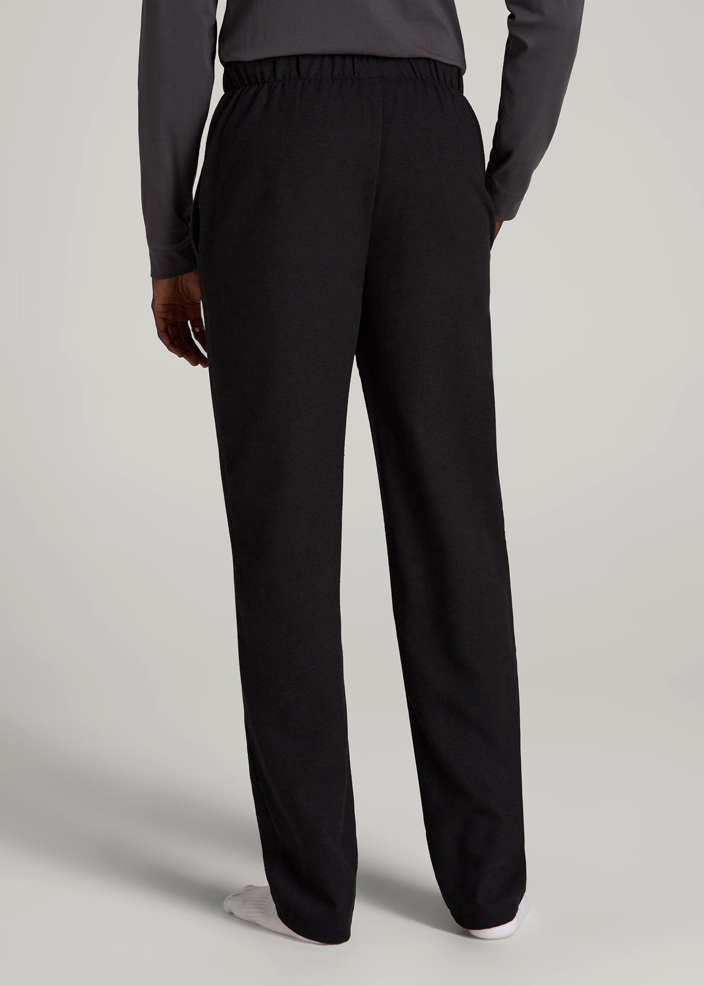 American Tall Men Pajama Pants for Tall Men in Charcoal Mix