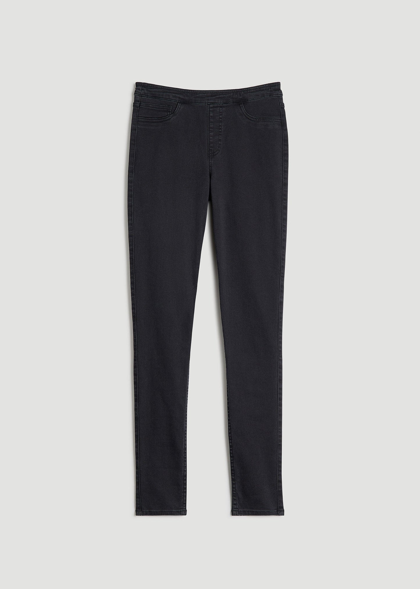 American Tall Women Jeggings for Tall Women in Washed Black