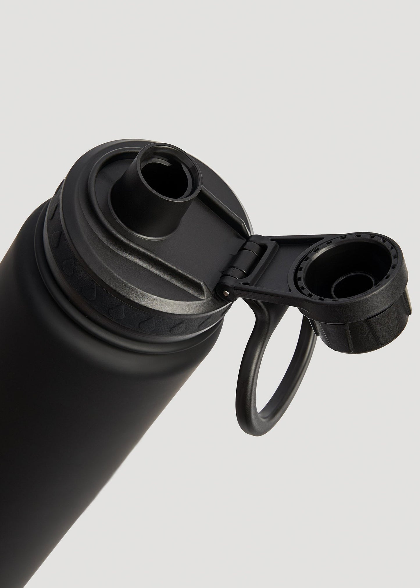 American Tall Women|Men Water Bottle in Black
