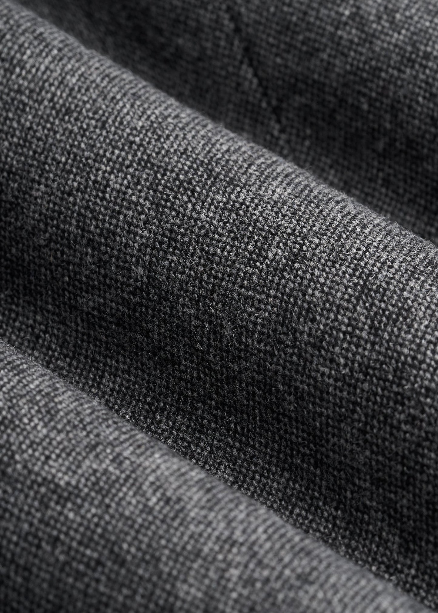 American Tall Men Wool Blend Blazer for Tall Men in Anthracite Tweed
