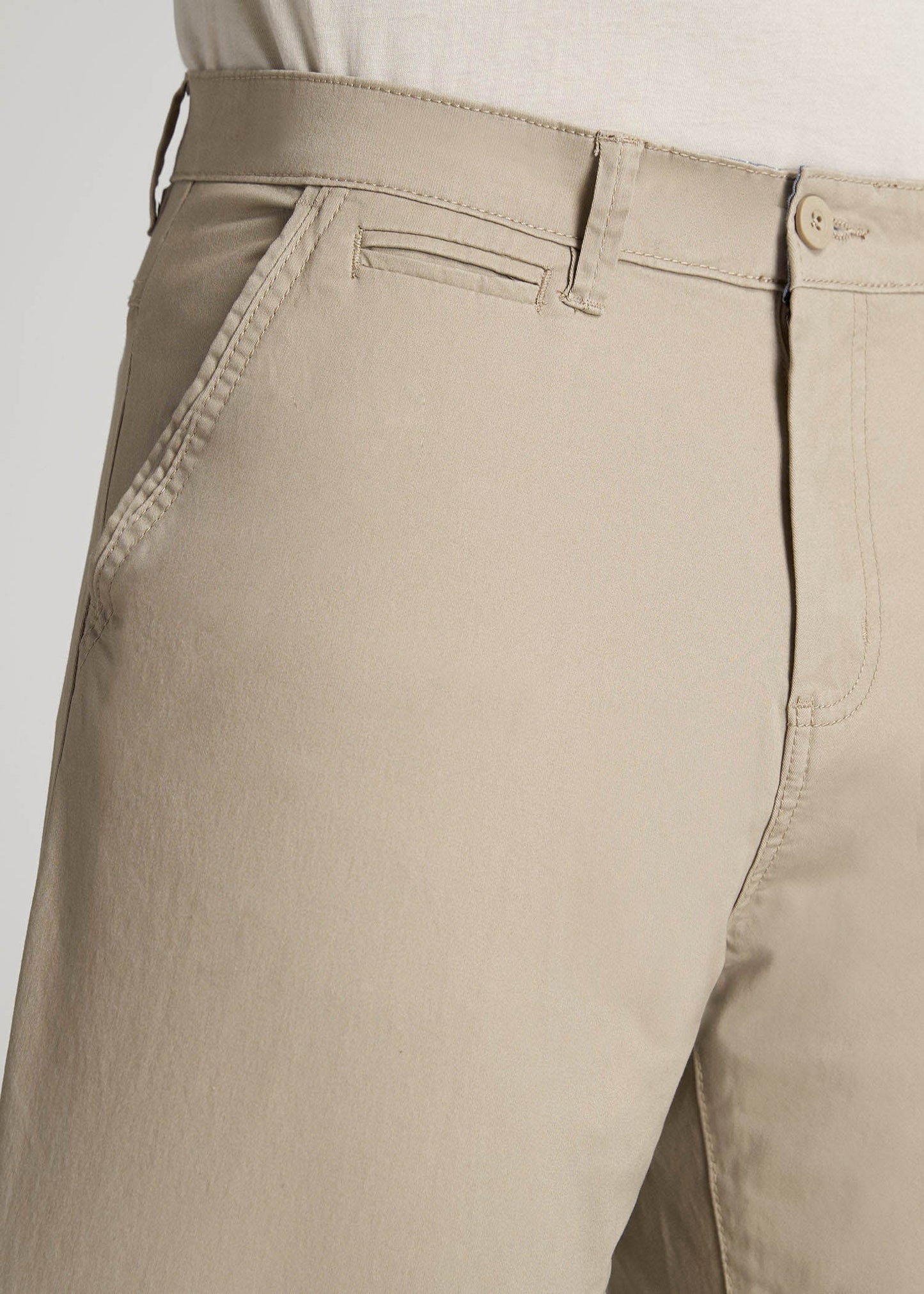 American Tall Men Mason RELAXED Chinos for Tall Men in Desert Khaki