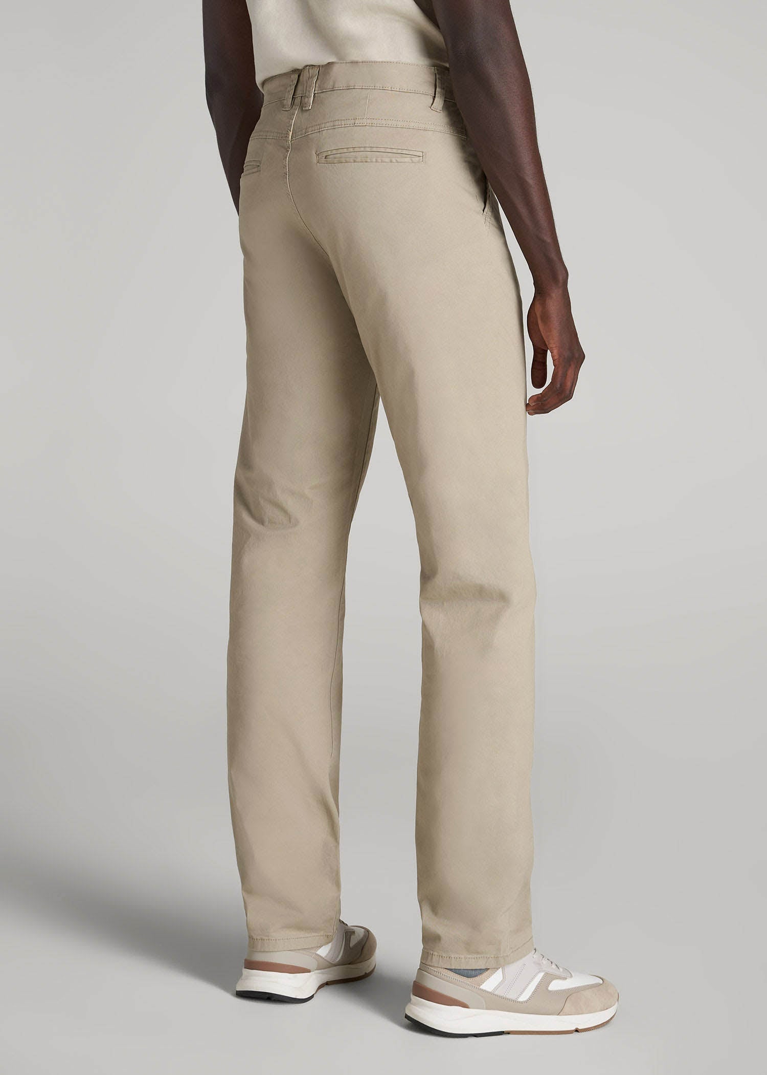 American Tall Men Mason RELAXED Chinos for Tall Men in Desert Khaki