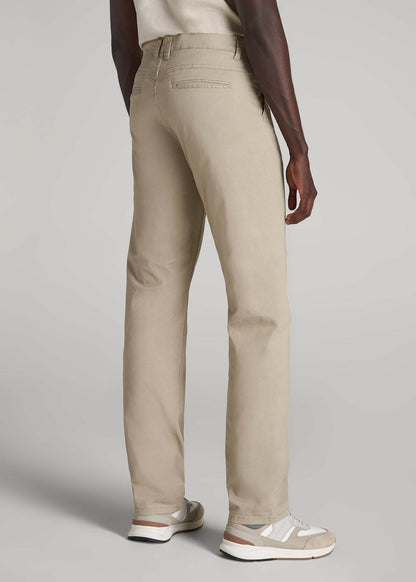 American Tall Men Mason RELAXED Chinos for Tall Men in Desert Khaki