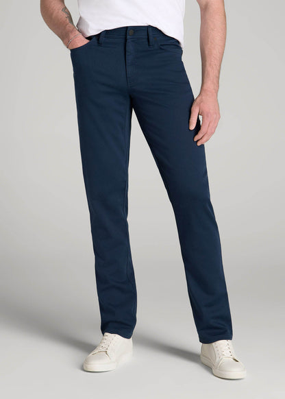 American Tall Men Everyday Comfort 5-Pocket TAPERED-FIT Pant for Tall Men in Marine Navy