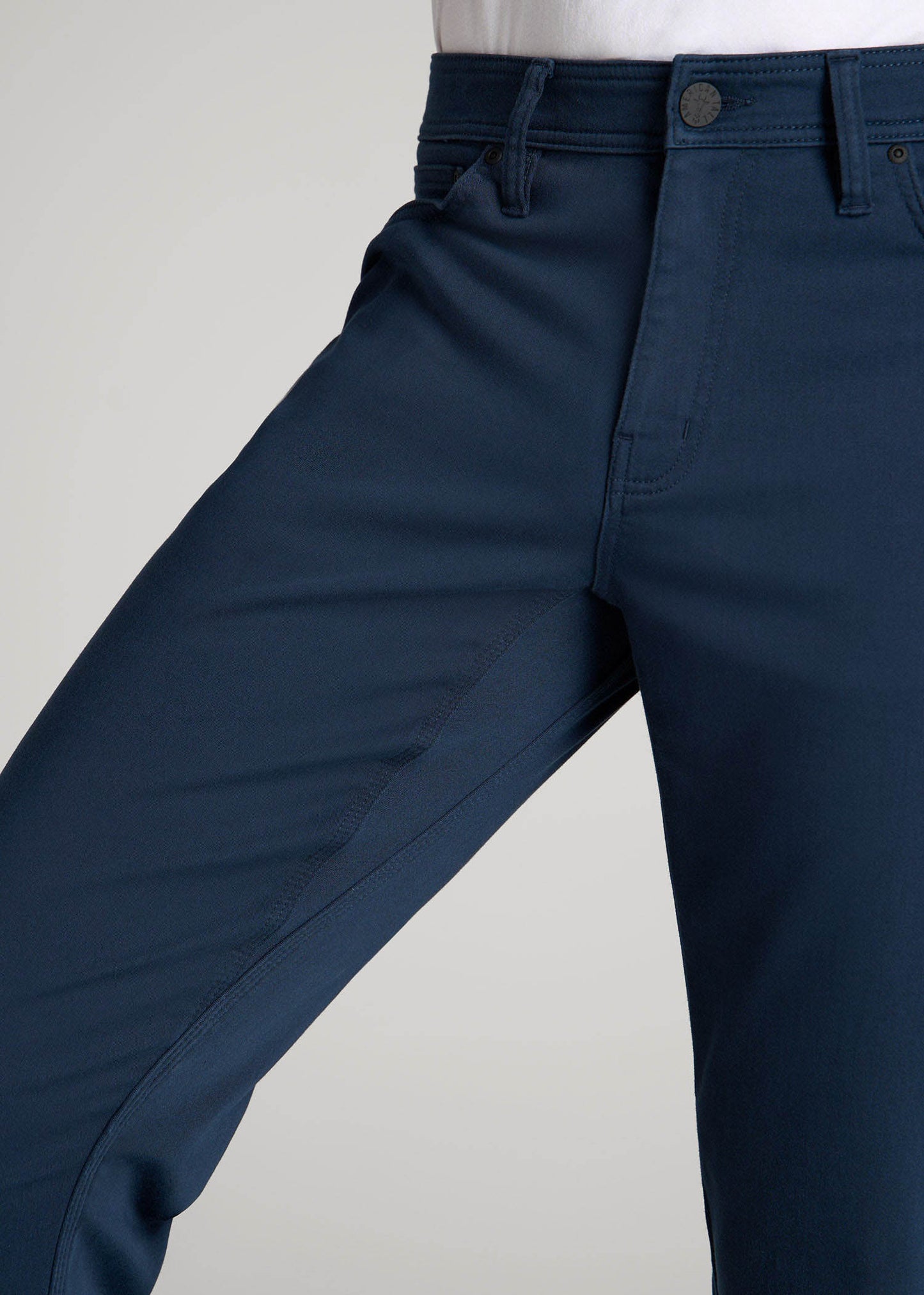American Tall Men Everyday Comfort 5-Pocket TAPERED-FIT Pant for Tall Men in Marine Navy