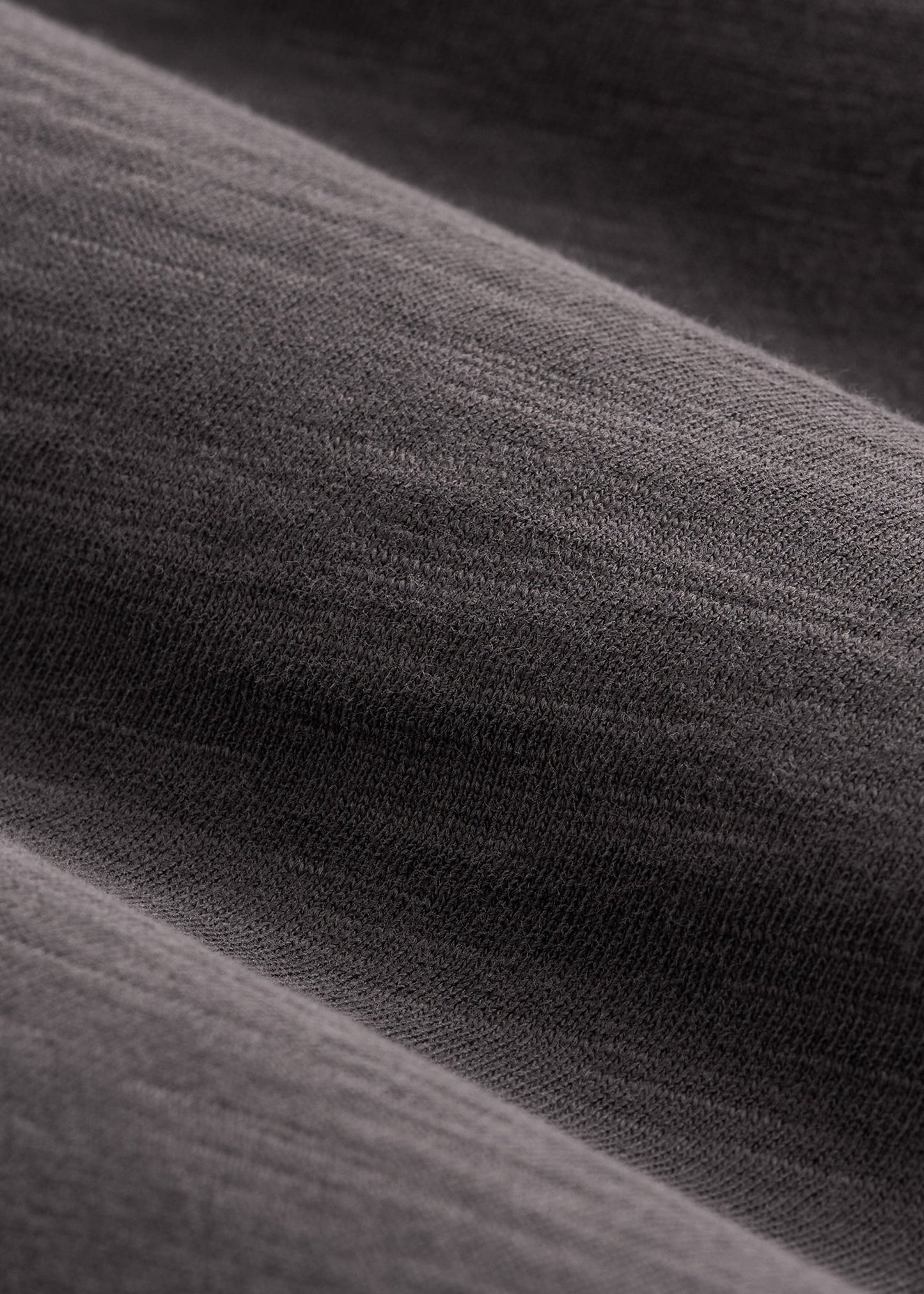 American Tall Men REGULAR-FIT Slub Tee for Tall Men in Charcoal
