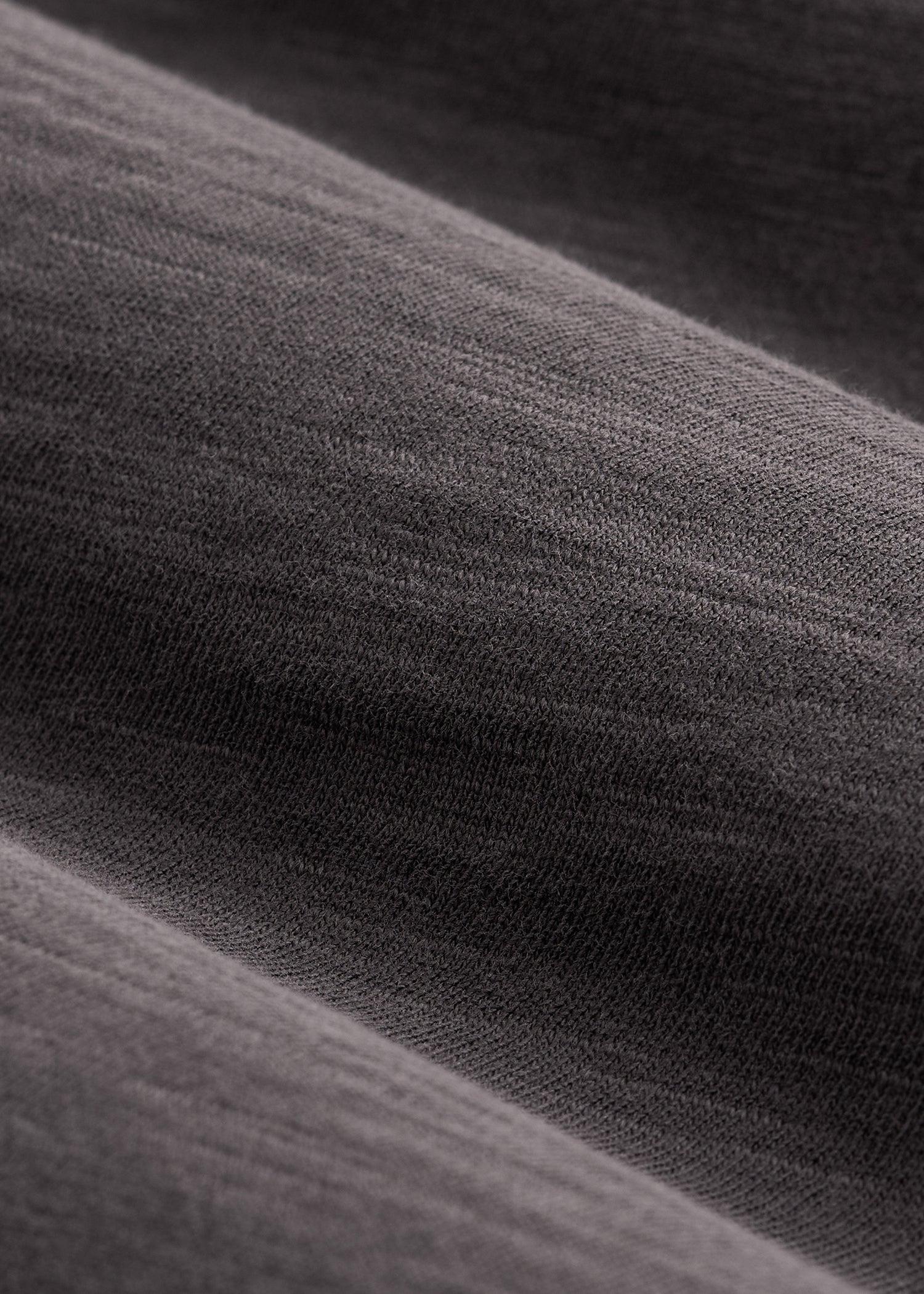 American Tall Men REGULAR-FIT Slub Tee for Tall Men in Charcoal