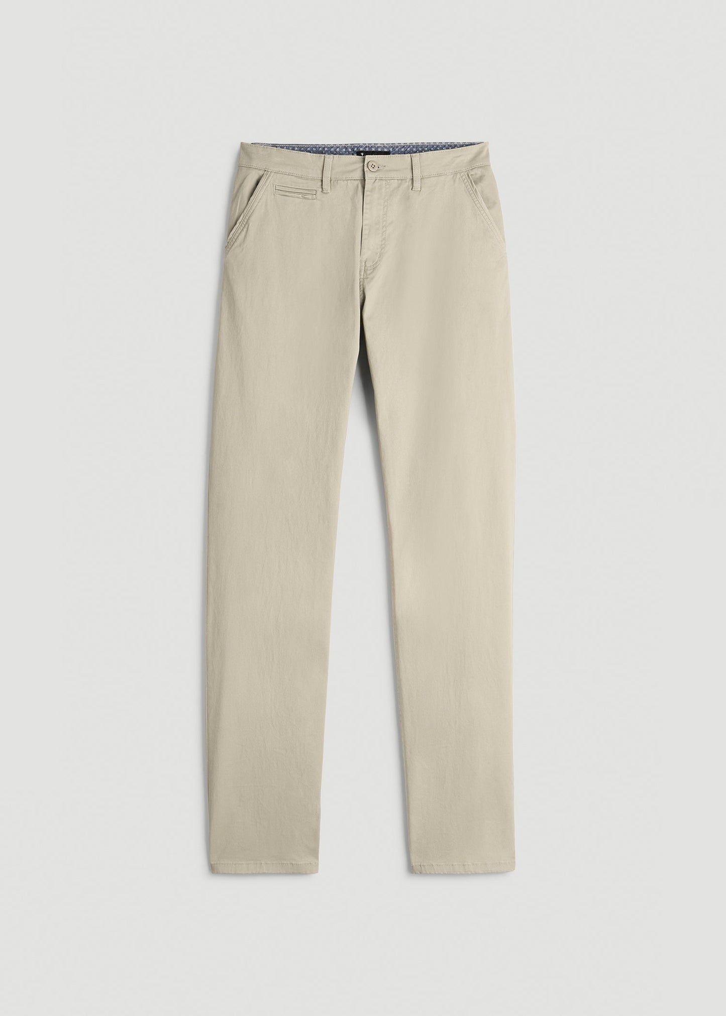 American Tall Men Carman TAPERED Chinos for Tall Men in Desert Khaki