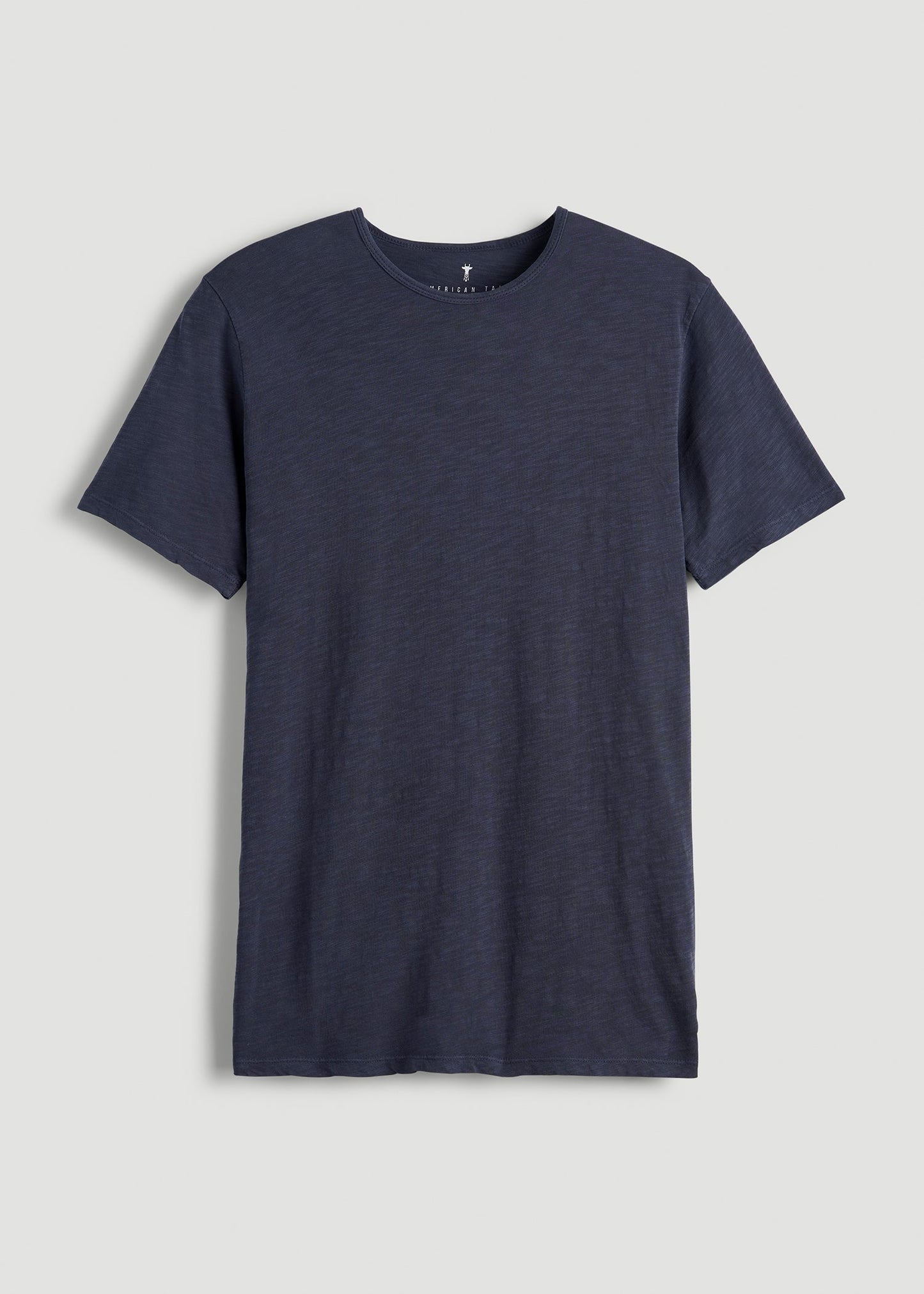 American Tall Men REGULAR-FIT Slub Tee for Tall Men in Navy