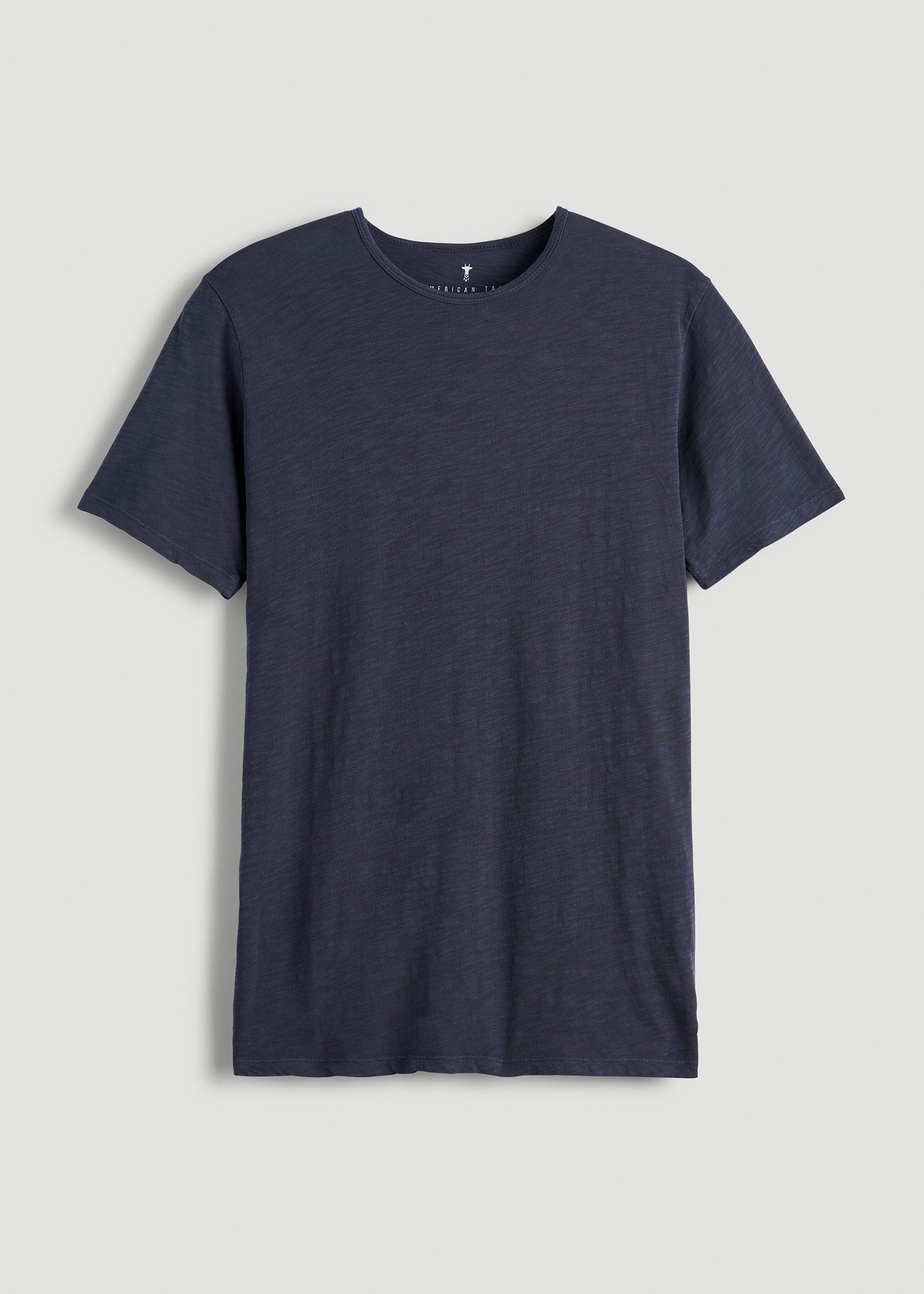 American Tall Men REGULAR-FIT Slub Tee for Tall Men in Navy