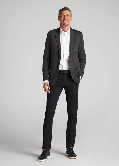 American Tall Men Carman TAPERED Chinos for Tall Men in Black