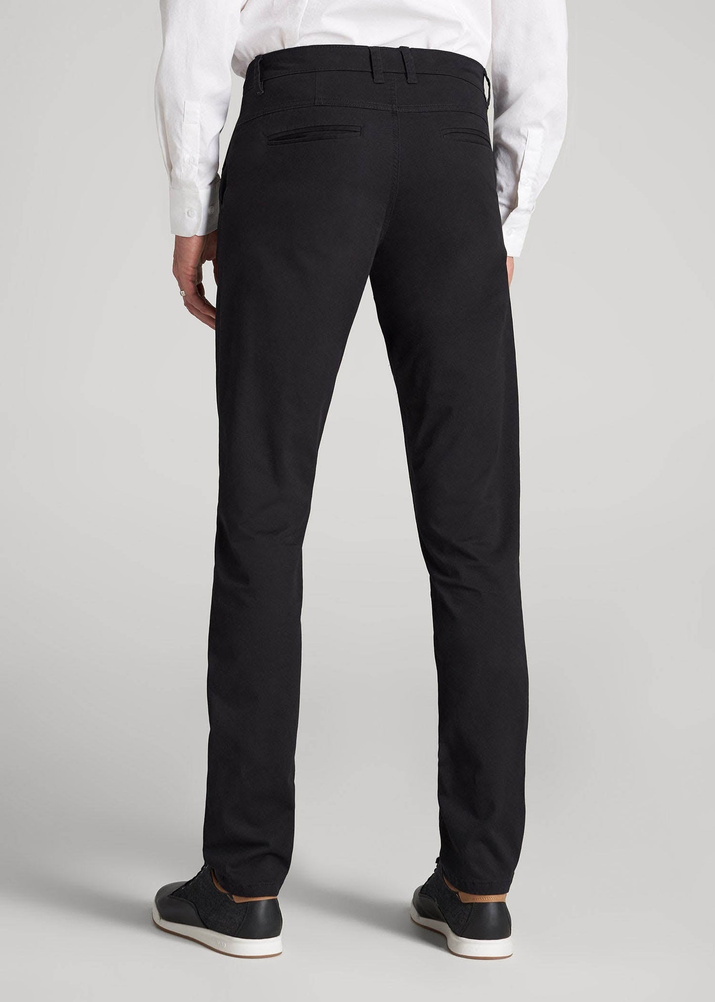 American Tall Men Carman TAPERED Chinos for Tall Men in Black