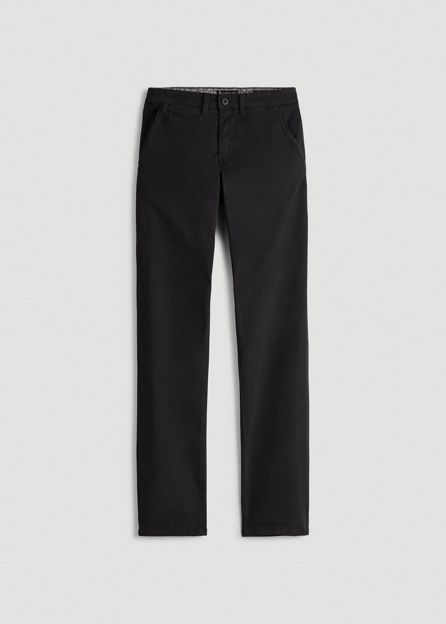 American Tall Men Carman TAPERED Chinos for Tall Men in Black