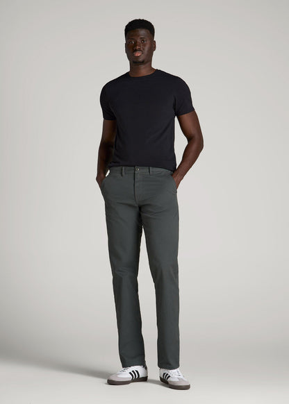 American Tall Men The Essential Modern Fit Crewneck Tee for Tall Men in Black