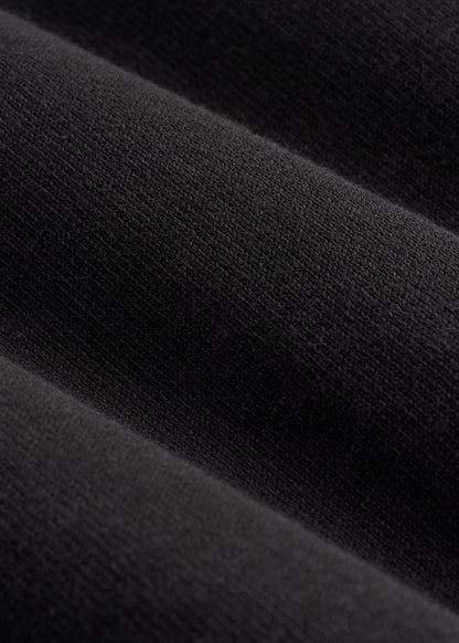American Tall Men Everyday Quarter-Zip Sweater for Tall Men in Black