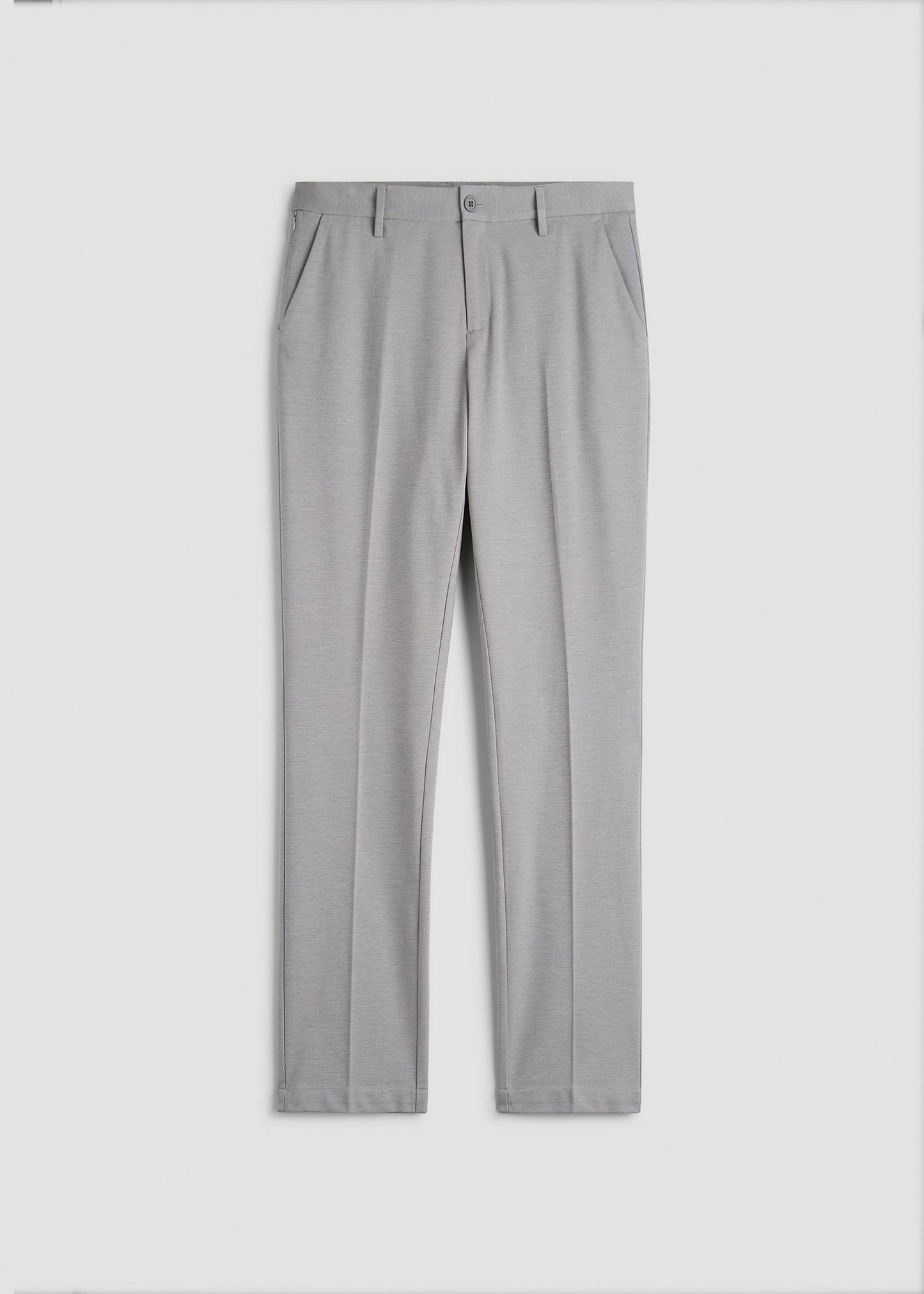 American Tall Men Flex Tech Suit Pants for Tall Men in Ice Grey Nailhead