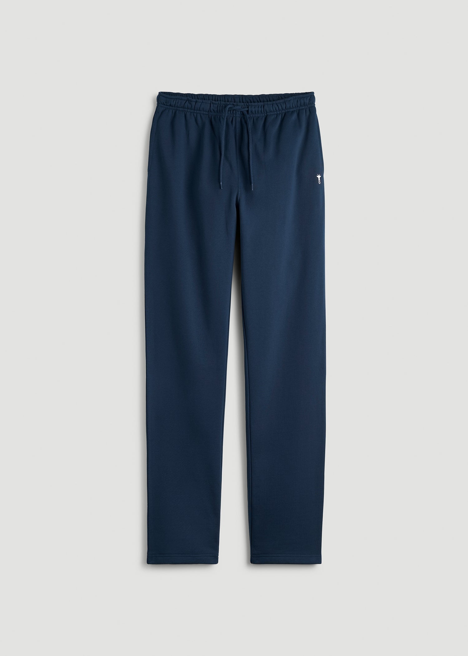 American Tall Men Core Motion Fleece Straight Leg Sweatpants for Tall Men in Navy Blue