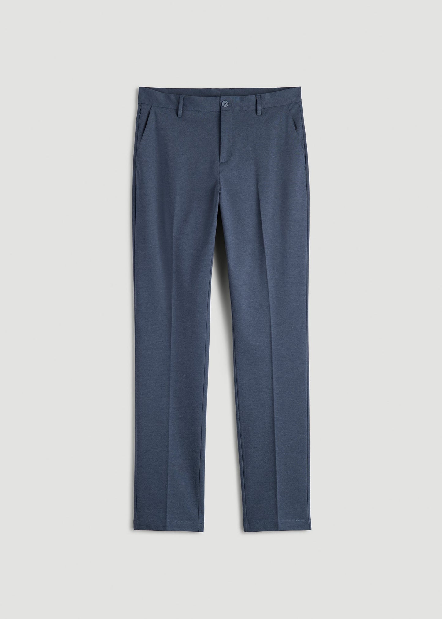 American Tall Men Flex Tech Suit Pants for Tall Men in Medium Blue Nailhead