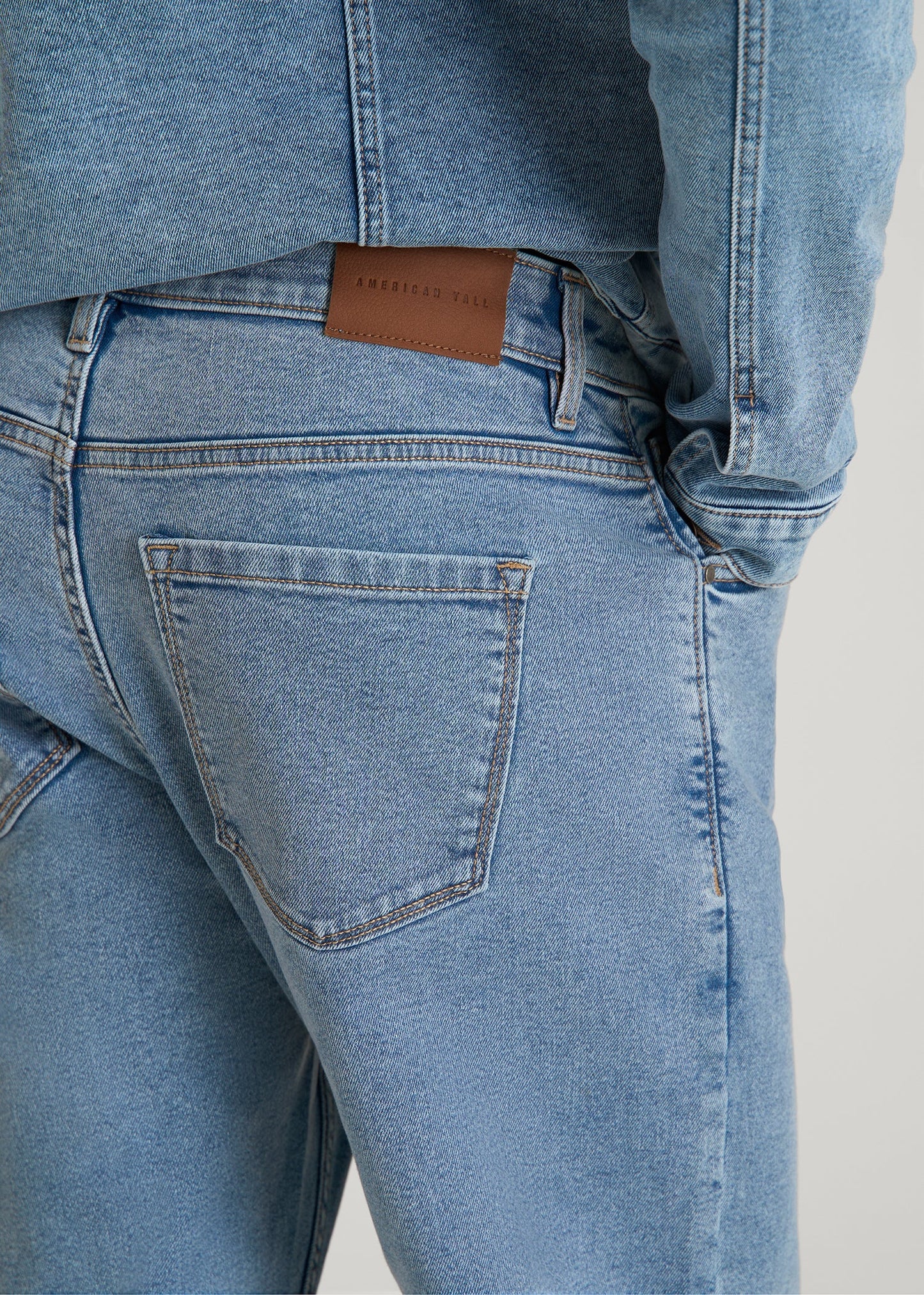 American Tall Men J1 STRAIGHT LEG Jeans for Tall Men in Perfect Blue