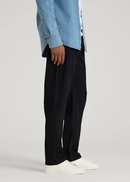 American Tall Men Mason Relaxed Fit Jeans for Tall Men in Optimum Black