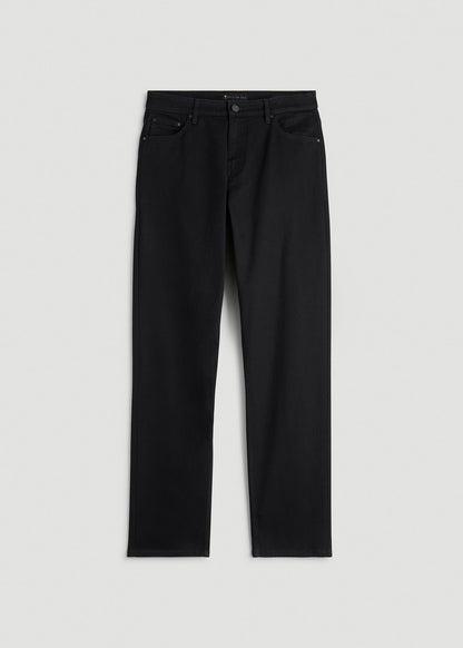 American Tall Men Mason Relaxed Fit Jeans for Tall Men in Optimum Black