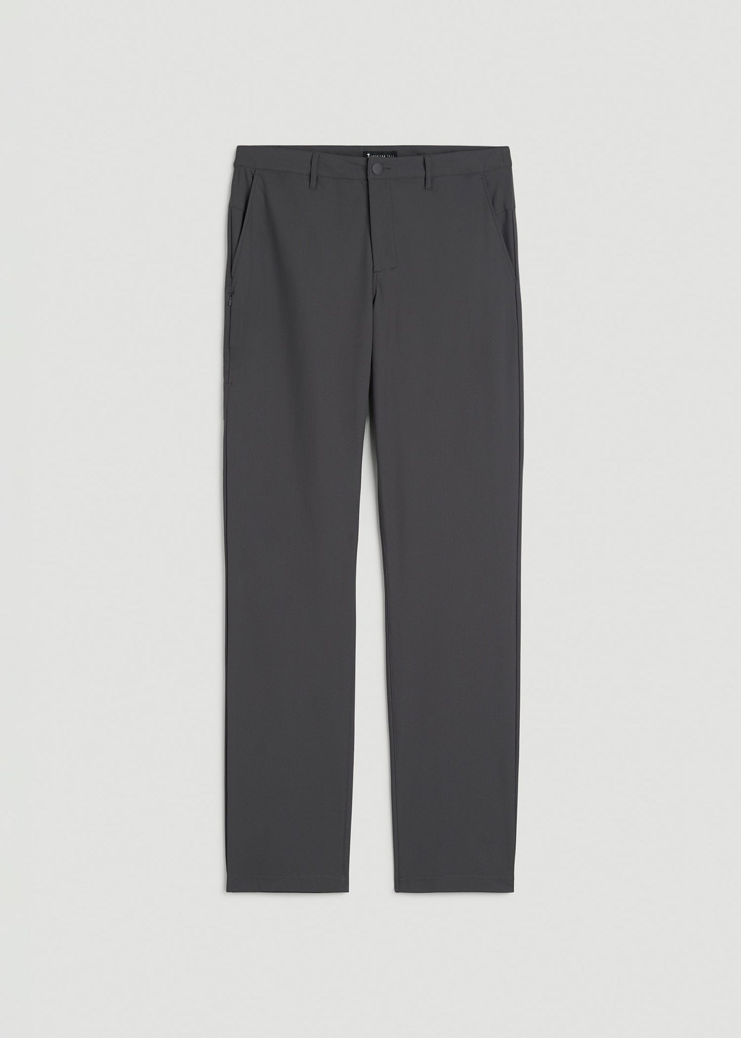American Tall Men Traveler Chino 2.0 for Tall Men in Iron Grey