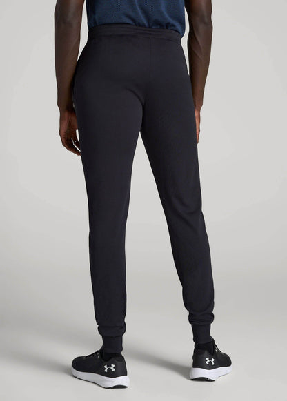 American Tall Men A.T. Performance Engineered Joggers for Tall Men in Black