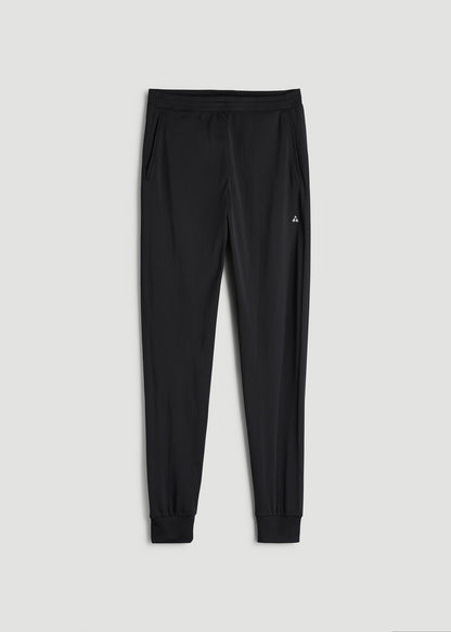 American Tall Men A.T. Performance Engineered Joggers for Tall Men in Black