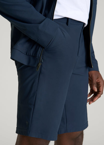 American Tall Men Traveler Chino Short 2.0 for Tall Men in Navy Blue