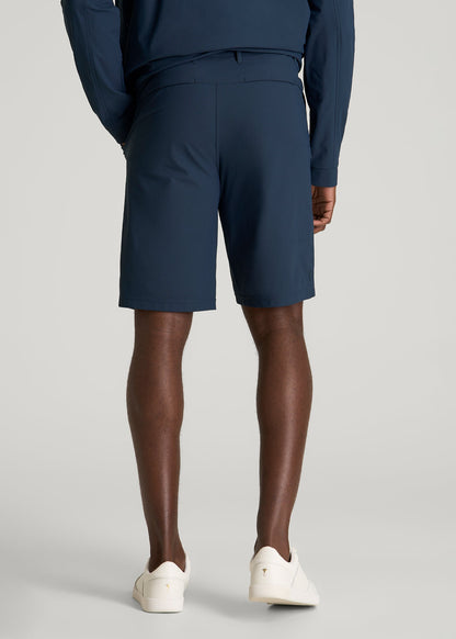 American Tall Men Traveler Chino Short 2.0 for Tall Men in Navy Blue