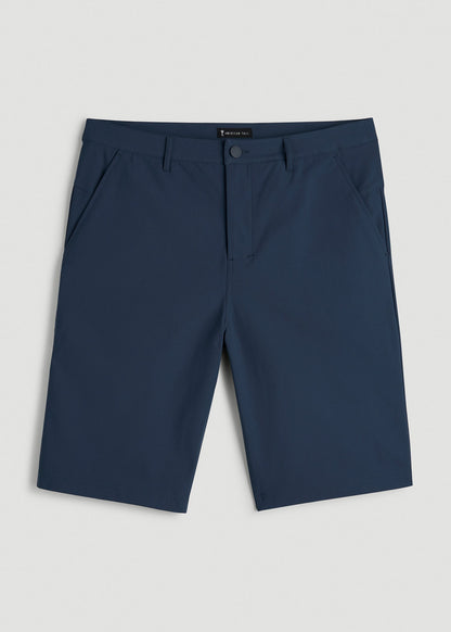 American Tall Men Traveler Chino Short 2.0 for Tall Men in Navy Blue