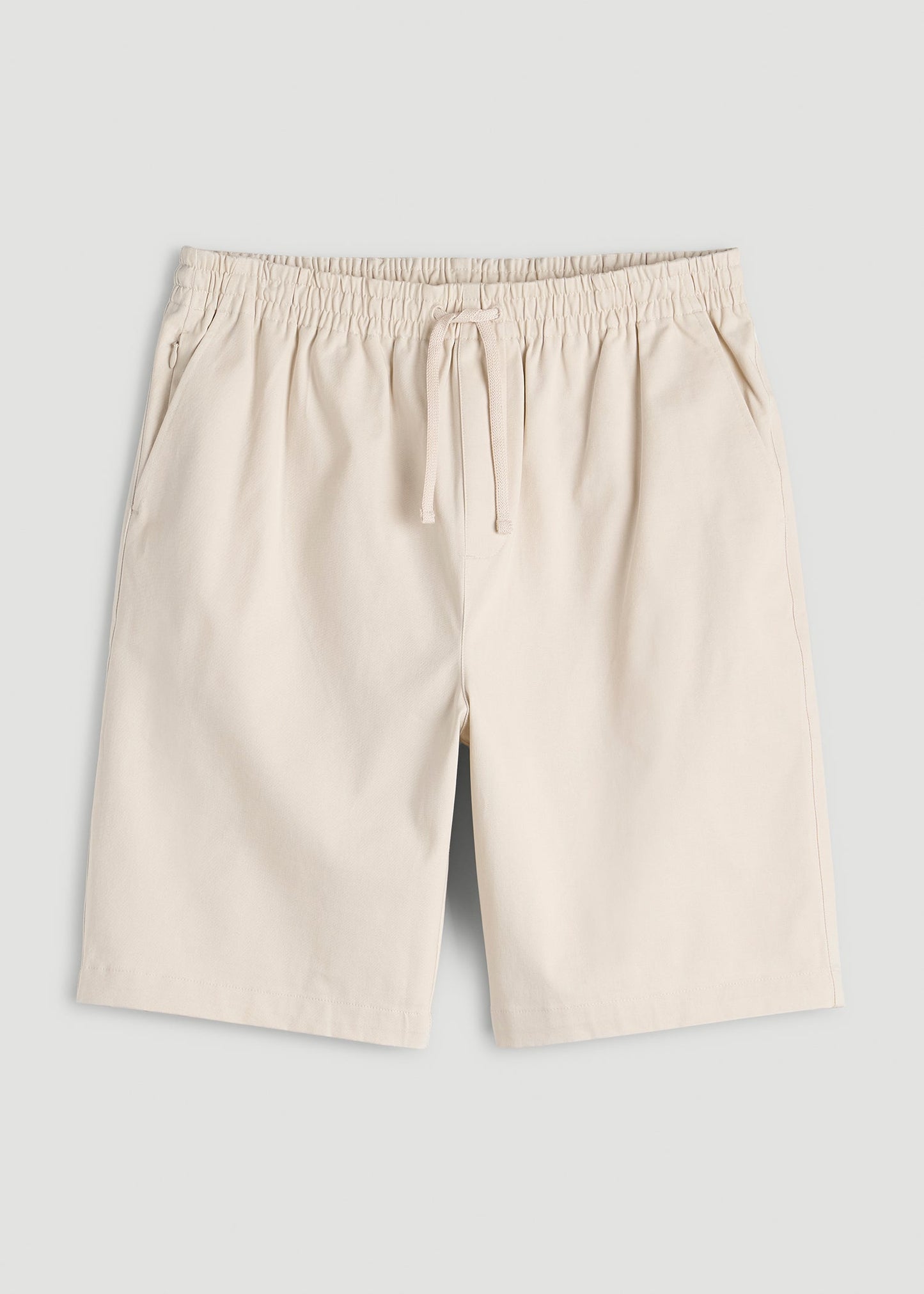 American Tall Men Stretch Commuter Pull-on Short for Tall Men in White Sand