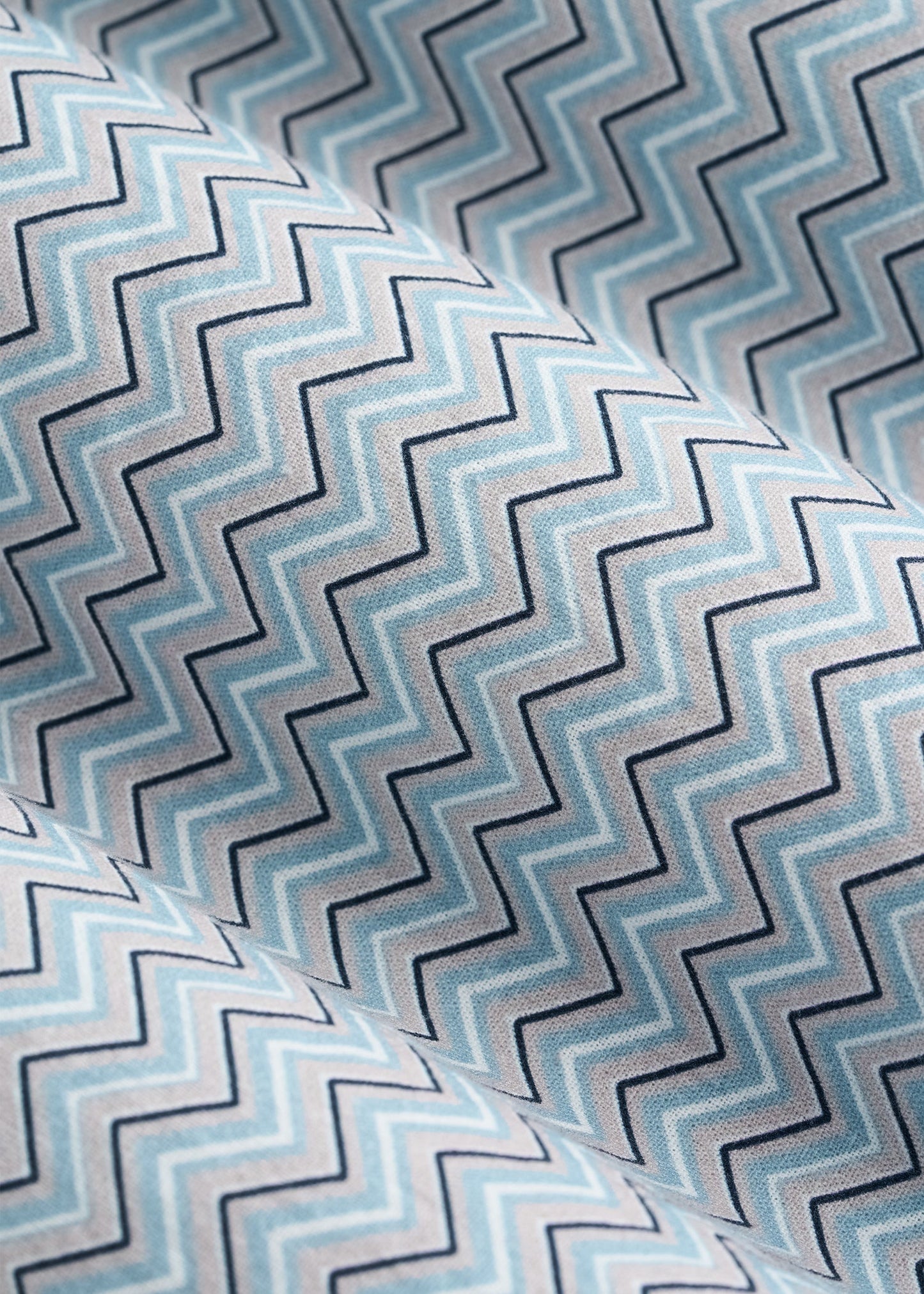 American Tall Men Short Sleeve Shirt for Tall Men in Ice Blue Abstract Stripe