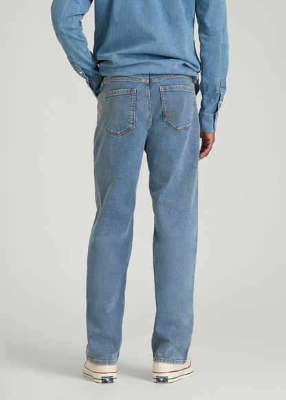 American Tall Men Mason Relaxed Fit Jeans for Tall Men in Perfect Blue