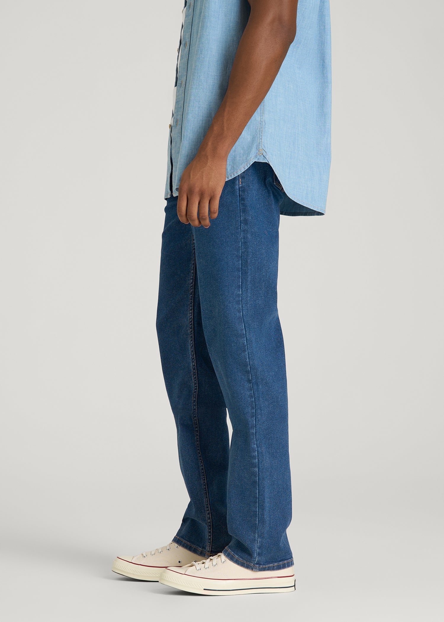 American Tall Men J1 STRAIGHT LEG Jeans for Tall Men in New Colorado Blue