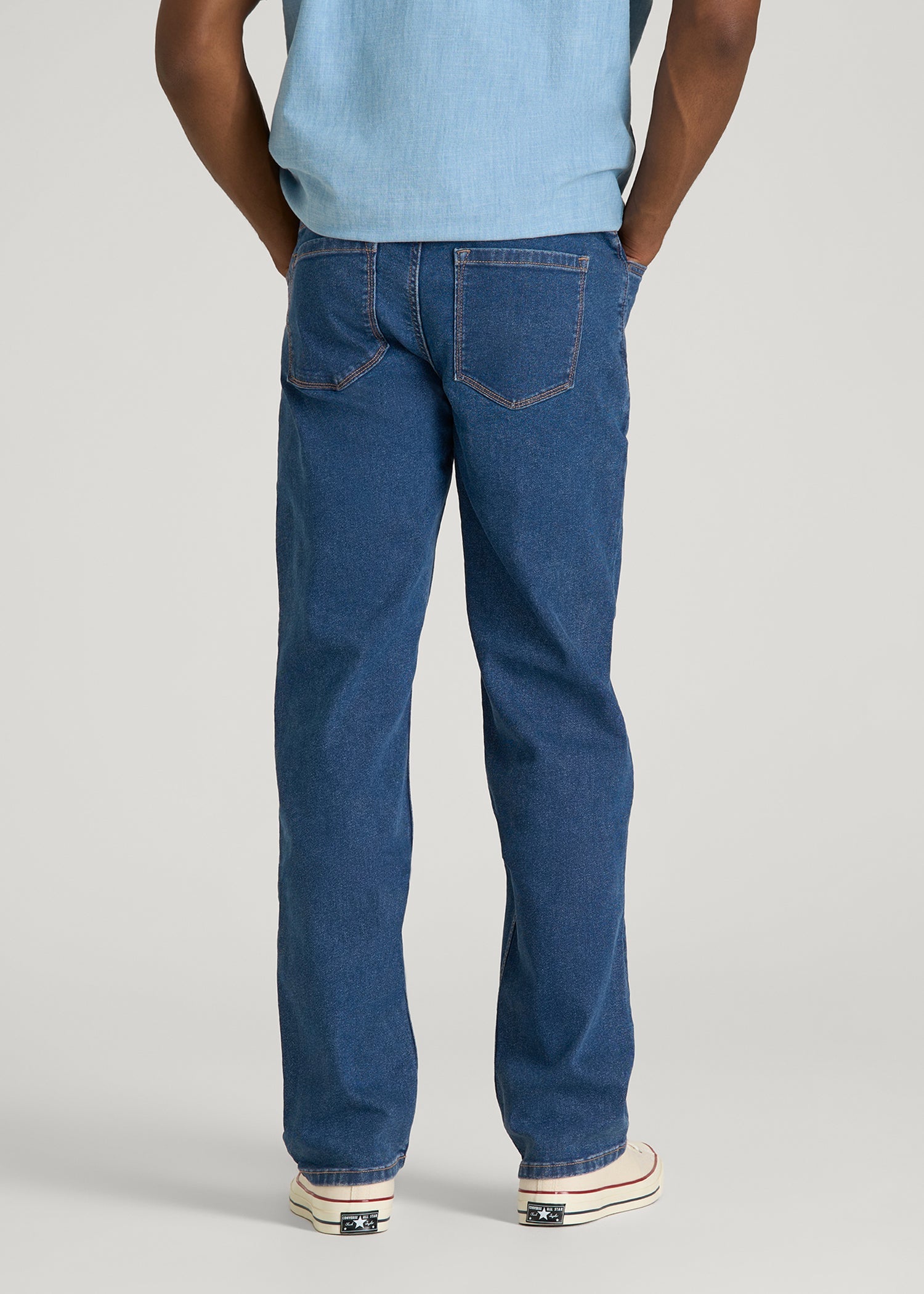 American Tall Men J1 STRAIGHT LEG Jeans for Tall Men in New Colorado Blue