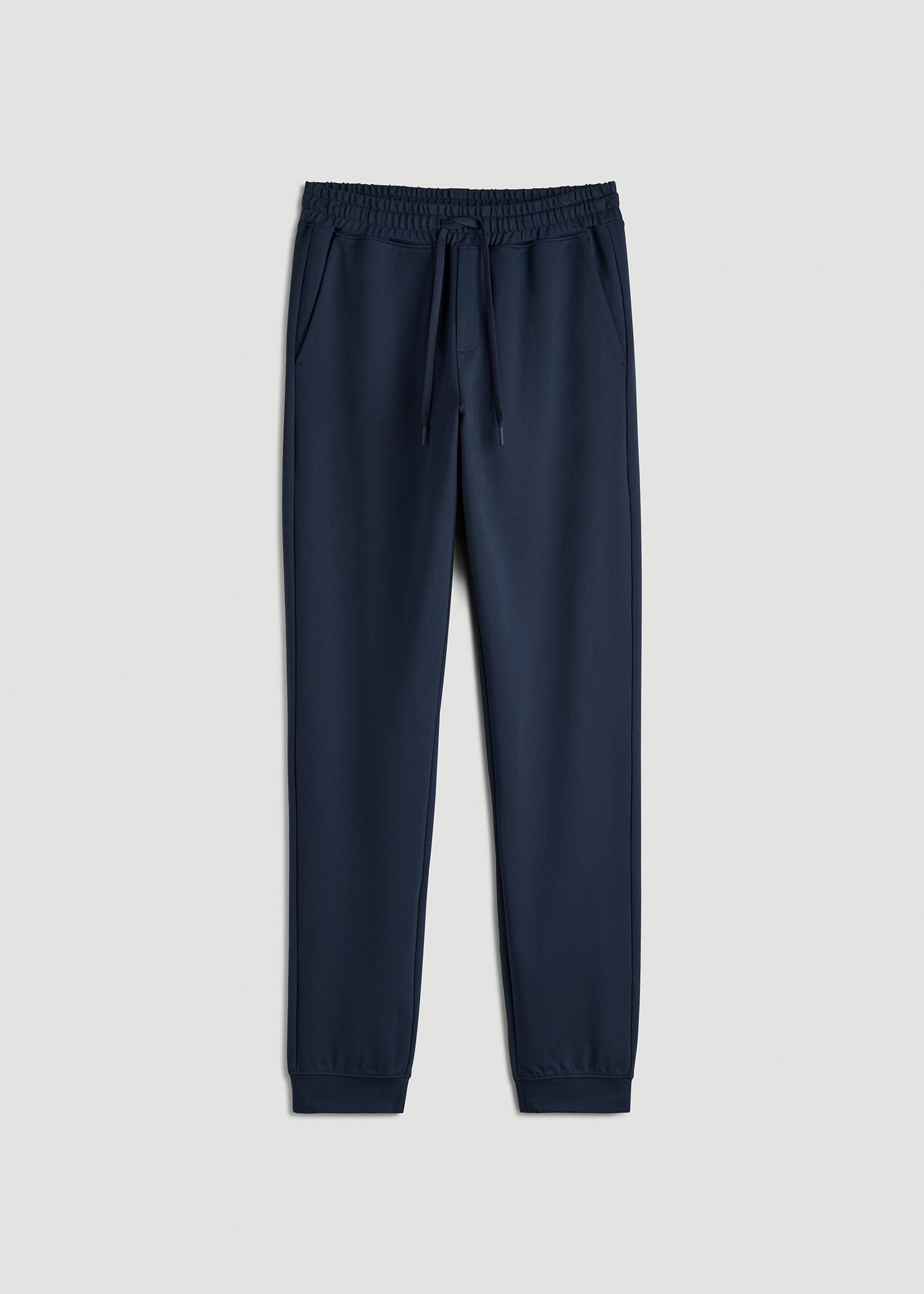 American Tall Men Soft Flex Ponte Jogger for Tall Men in Navy