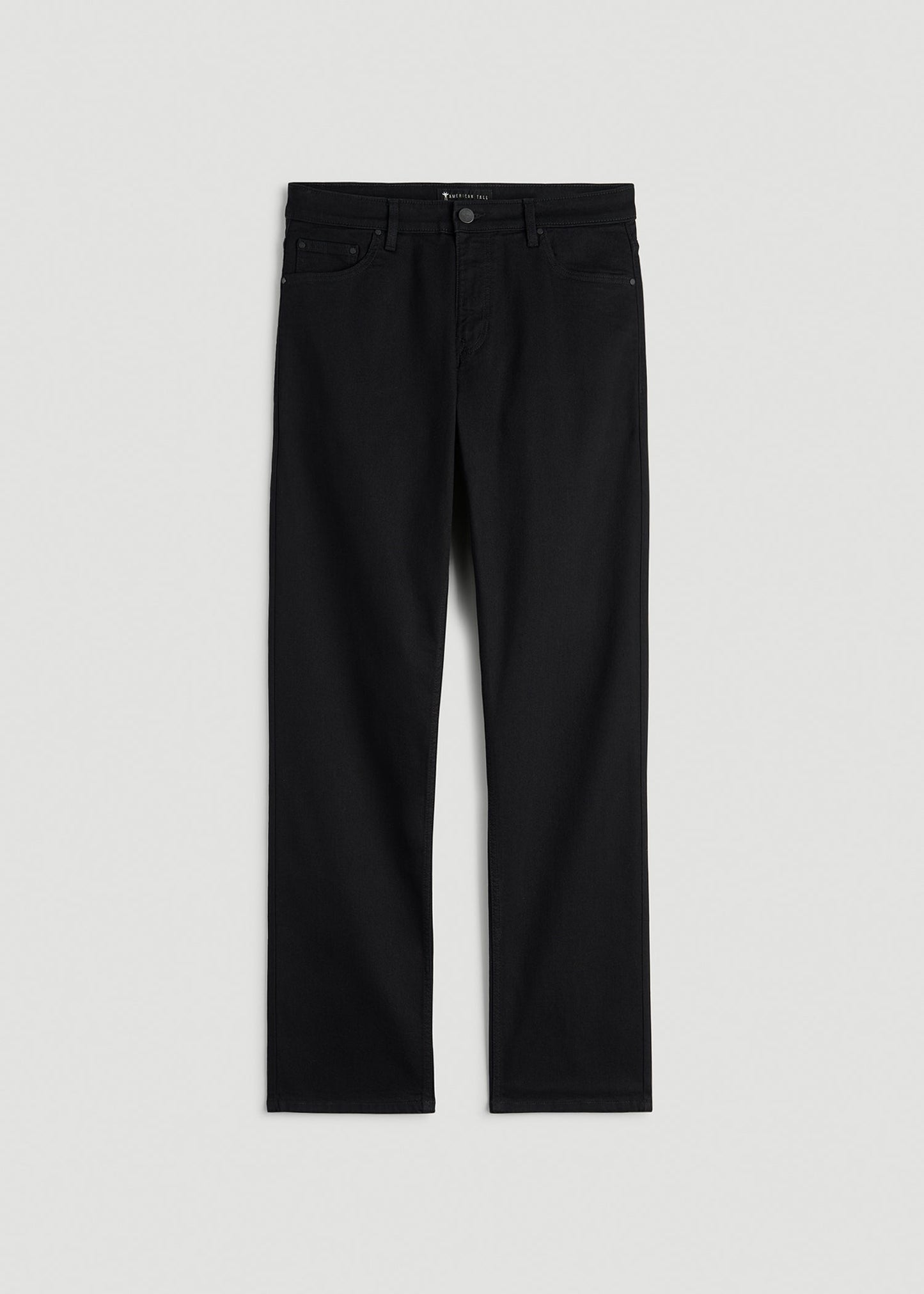 American Tall Men J1 STRAIGHT LEG Jeans for Tall Men in Optimum Black