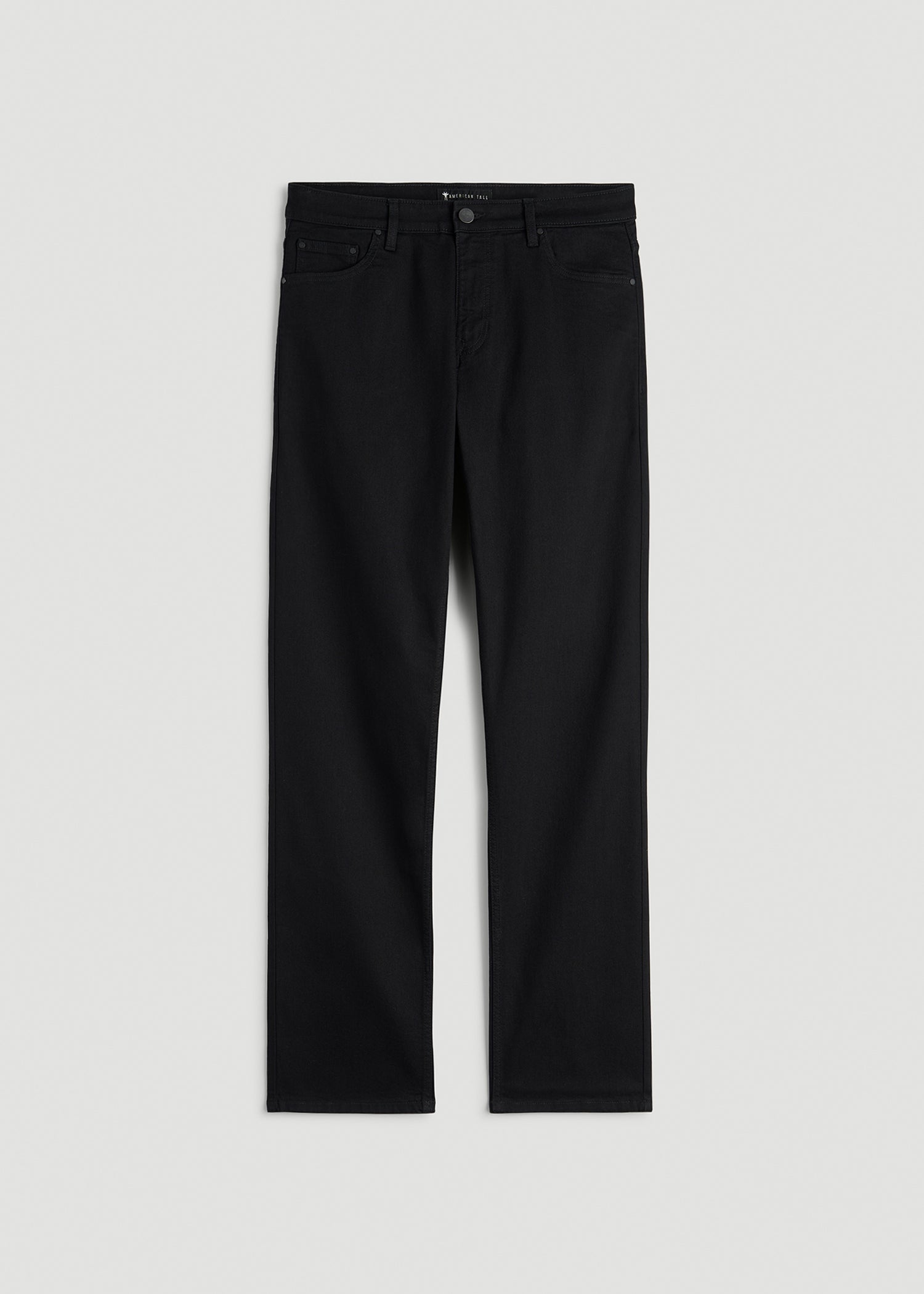 American Tall Men J1 STRAIGHT LEG Jeans for Tall Men in Optimum Black