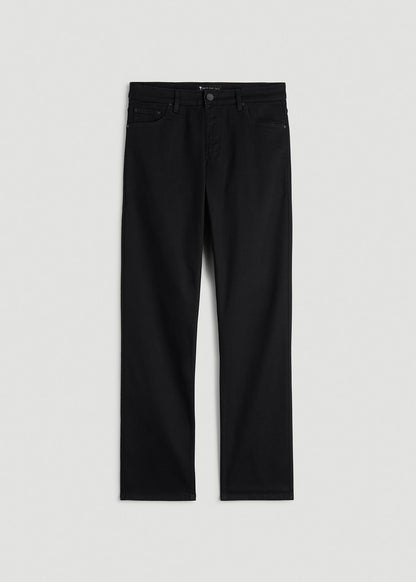 American Tall Men J1 STRAIGHT LEG Jeans for Tall Men in Optimum Black