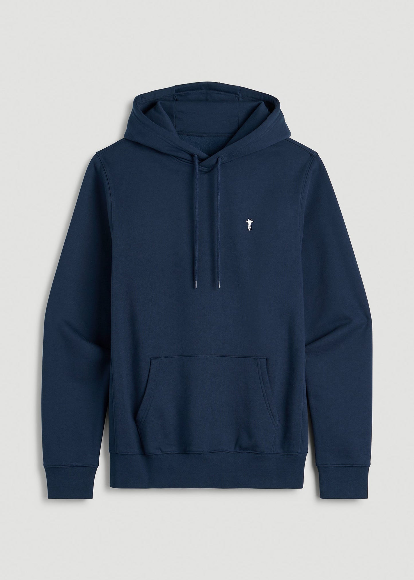 American Tall Men Core Motion Fleece Popover Hoodie for Tall Men in Navy Blue